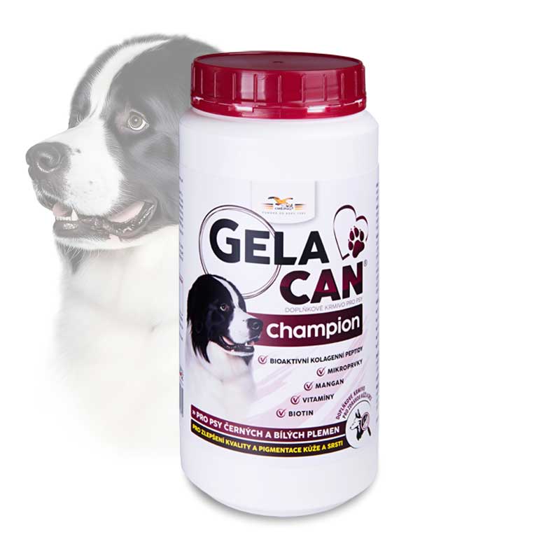 Gelacan Champion černobílý 500g